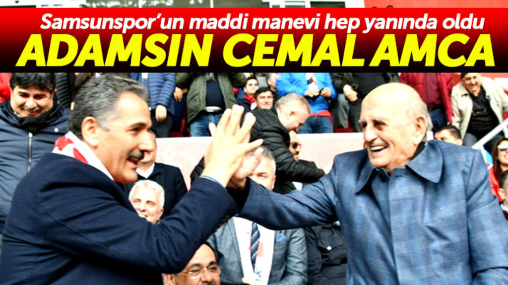Yılport Samsunspor'a Sarıyer maçında işadamı Cemal Yeşilyurt tribünden destek verdi