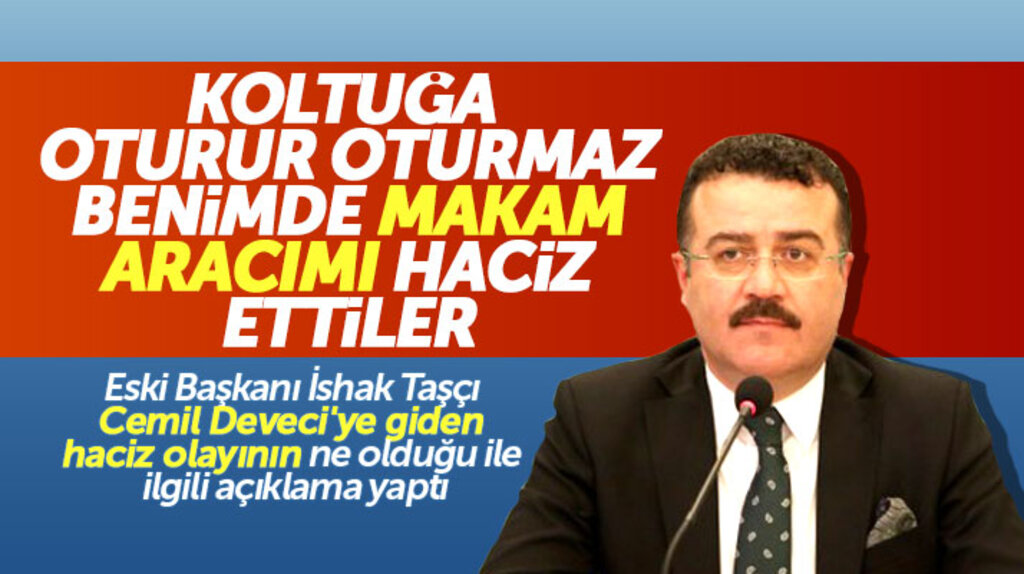 Atakum Belediyesi eski Başkanı İshak Taşçı, Deveci'ye giden haciz ile ilgili açıklama yaptı!