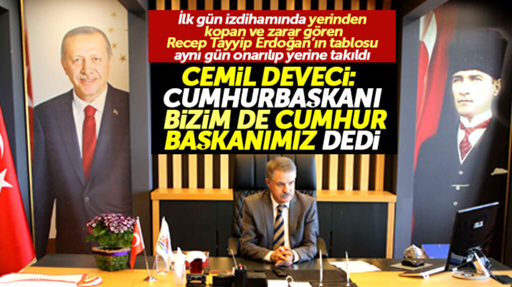 Atakum Belediye Başkanı Cemil Deveci: Cumhurbaşkanı bizim de Cumhurbaşkanımız 