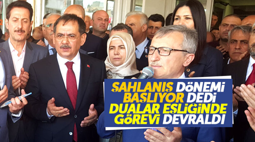 Mustafa Demir Samsun Büyükşehir Belediyesi Başkanlık görevini devraldı