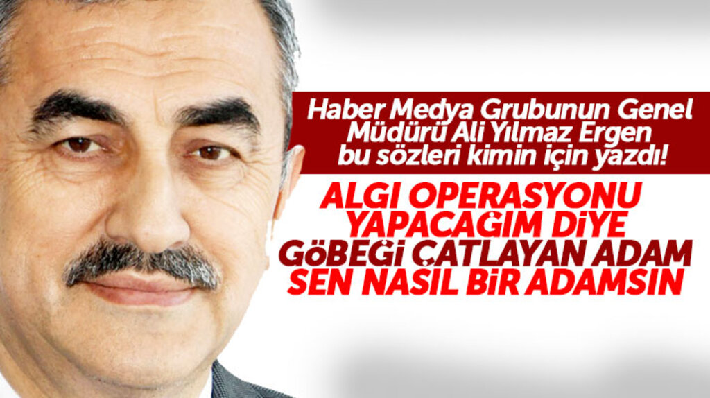 Ali Yılmaz Ergen köşe yazısında yer alan 'Sen nasıl bir adamsın' sözleri ile dikkati çekti