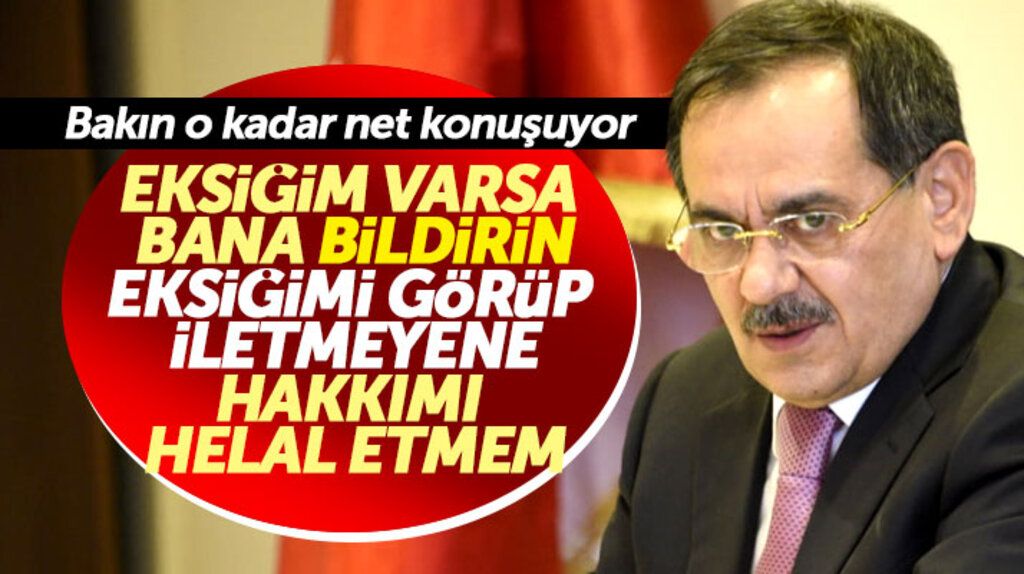 Samsun Büyükşehir Belediye Başkanı Demir: Bende eksik görüp iletmeyene hakkımı helal etmiyorum