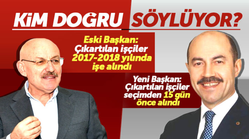Samsun Terme'de işten çıkartılan 12 işçi ile ilgili eski başkan mı yeni başkan mı doğruyu söylüyor