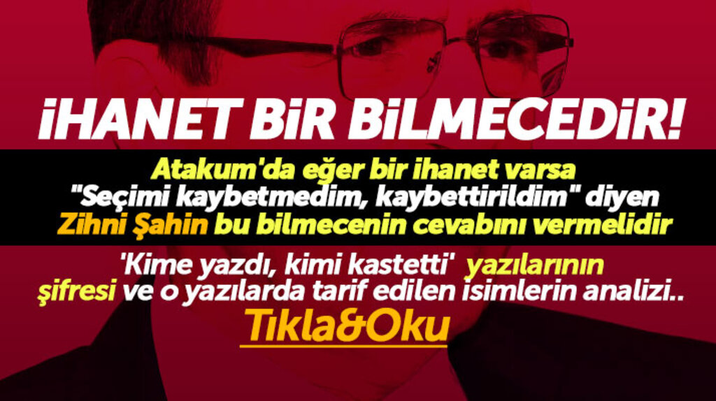 Samsun'da seçim sonrası Atakum seçimleri ve AK Parti'de ki ihanet iddiaları üzerine analiz