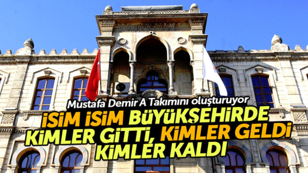 Samsun Büyükşehir'de daire başkanlarından isim isim kimler gitti, kimler kaldı, kimler geldi