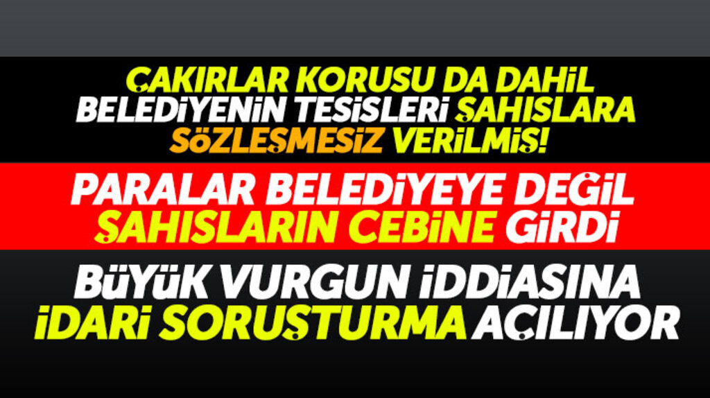 Samsun'da Atakum Belediyesine ait tesislerin şahıslara verilmesi olayına idari soruşturma açılıyor