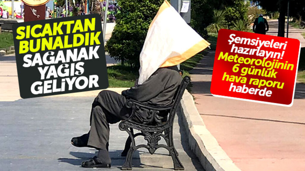 Samsun'da yaz sıcağı Çarşamba ve Perşembe günü yerini sağanak yağışa bırakacak