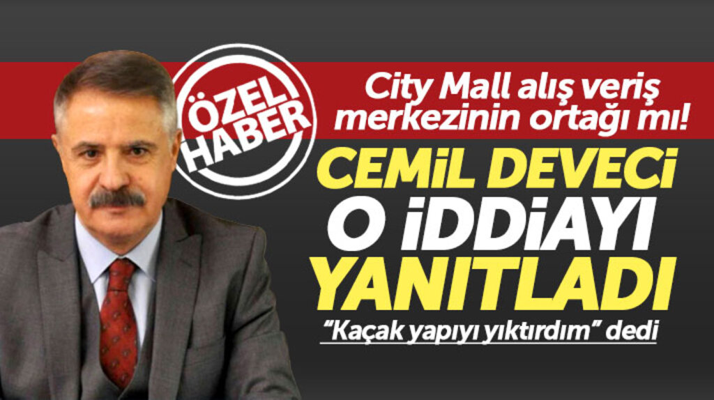 Cemil Deveci, City Mall alış veriş merkezine ortak olduğu iddiasına yanıt verdi