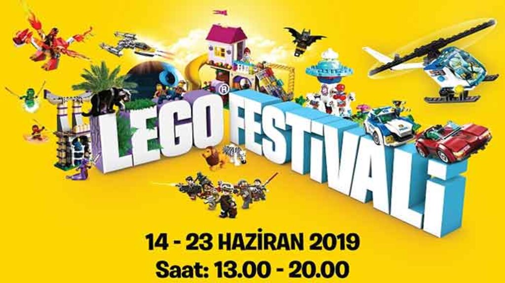 Samsun'da çocuklar Piazza AVM'de LEGO Festivalinin keyfini çıkartacak