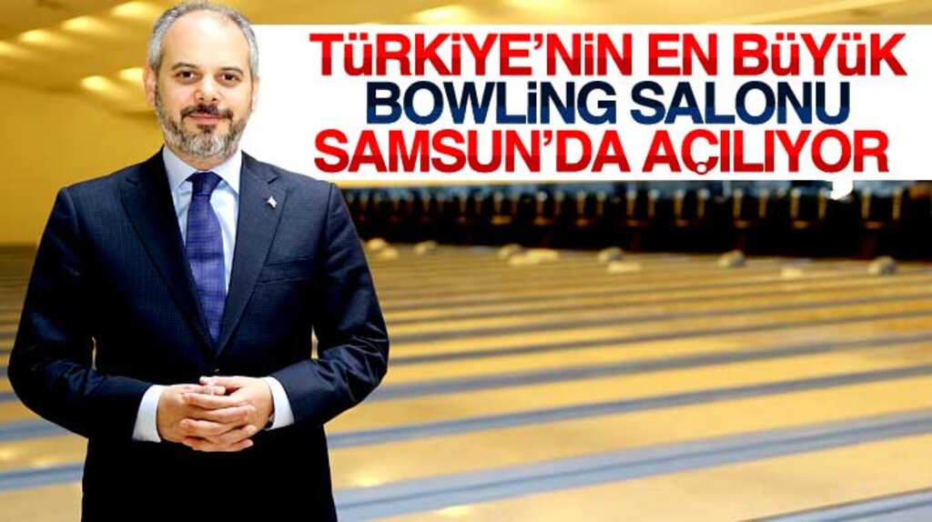 Samsun'da Türkiye'nin en büyük bowling salonunun inşaatında sona gelindi
