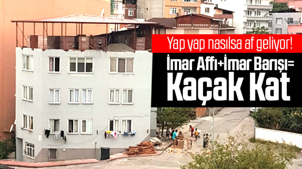 Samsun'da imar barışı sonrası yapılan kaçak katlar dikkat çekiyor
