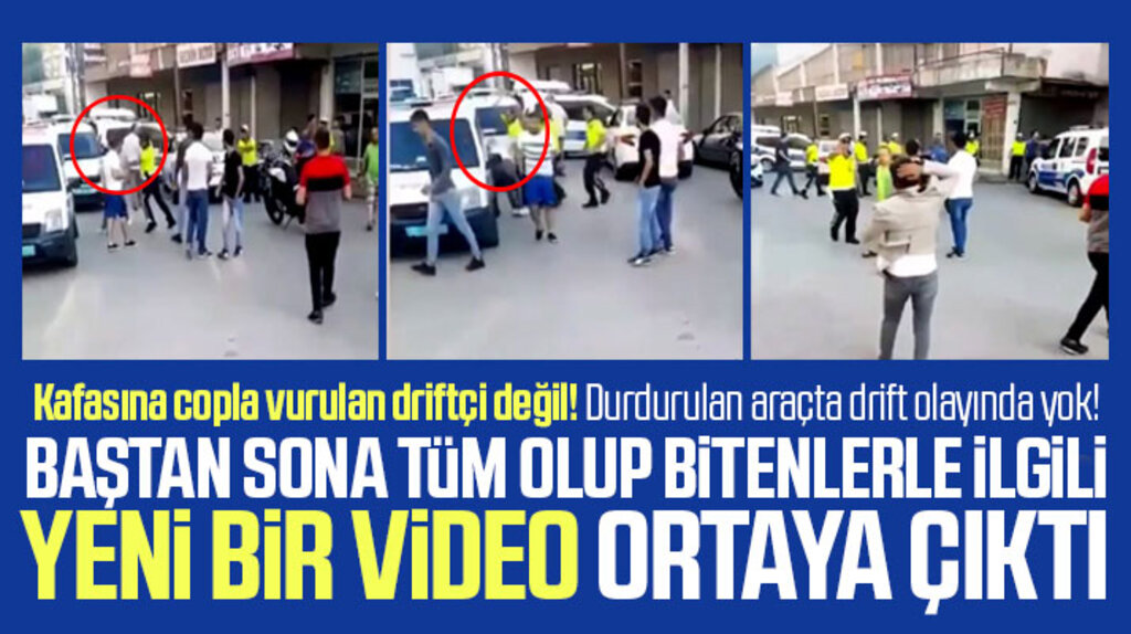 Samsun'da trafik polisinin bir gencin kafasına copla vurması olayı ile ilgili yaşananların öncesi