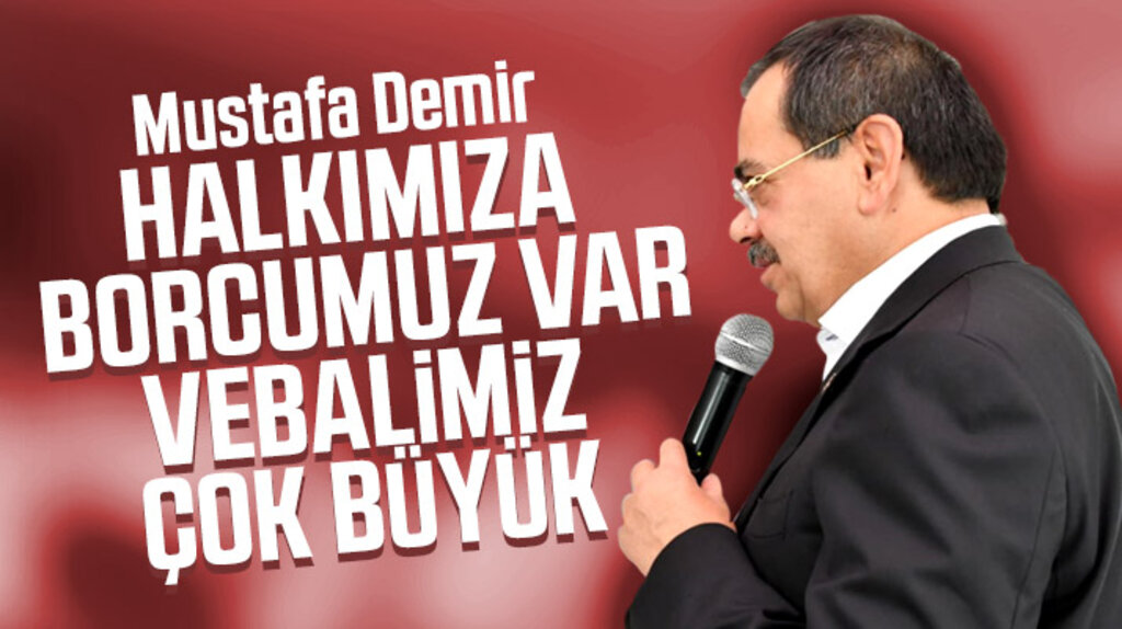 Samsun Büyükşehir Belediye Başkanı Mustafa Demir: Vebalimiz çok büyük