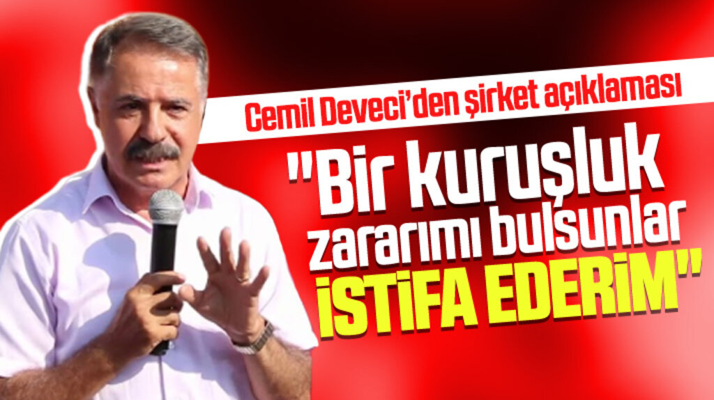 Atakum Belediye Başkanı Cemil Deveci: Kamu zararımı bulsunlar istifa ederim
