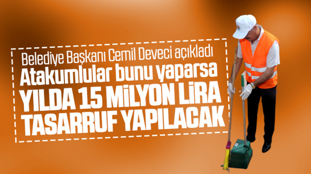 Başkan Cemil Deveci: Atakumlular bunu yaparsa 15 milyon tasarruf sağlarız