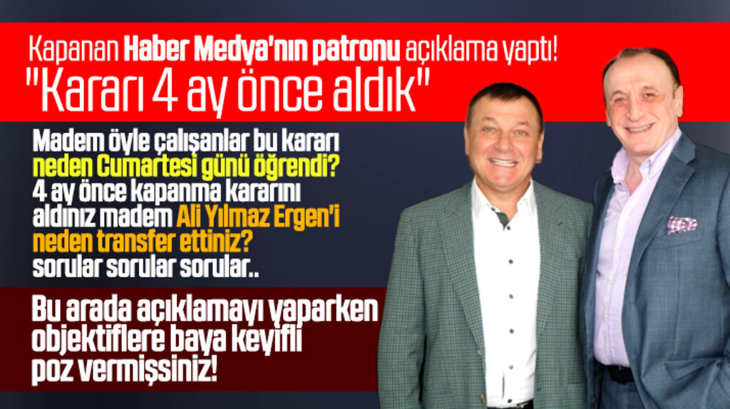 Samsun'da kapanan Haber Medya Grubunun patronu: Kararı 4 ay önce almıştık
