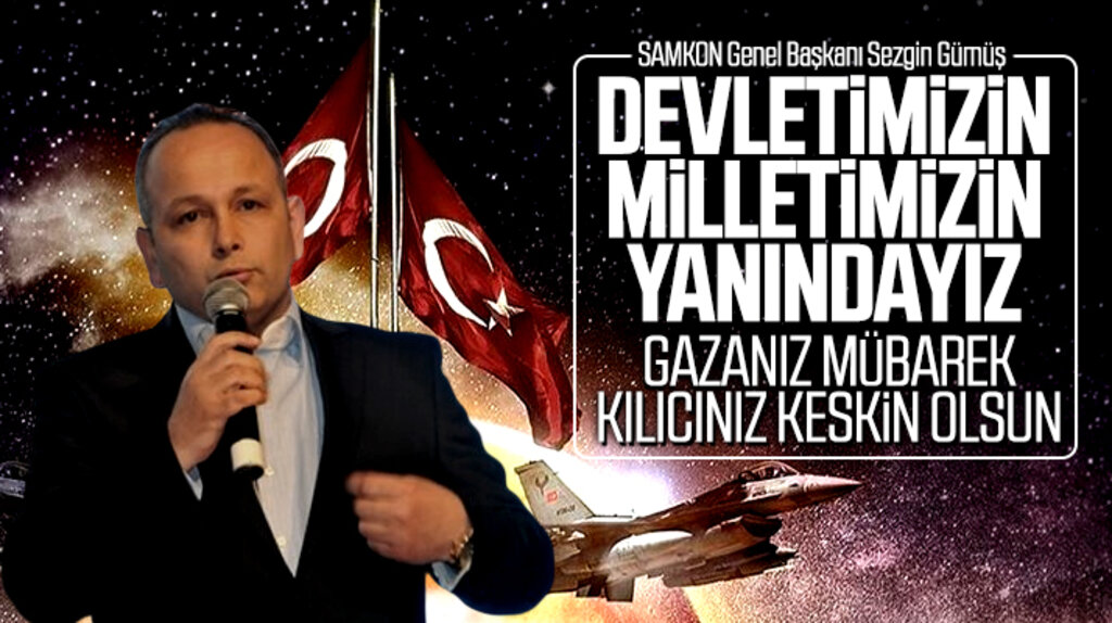 Sezgin Gümüş'ten Barış Pınarı Harekatına destek: Gazanız mübarek kılıcınız keskin olsun