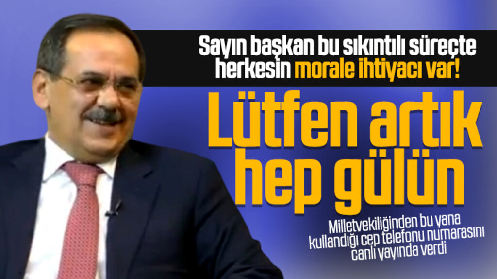 Samsun Büyükşehir Belediye Başkanı Demir canlı yayında cep telefonu numarasını açıkladı