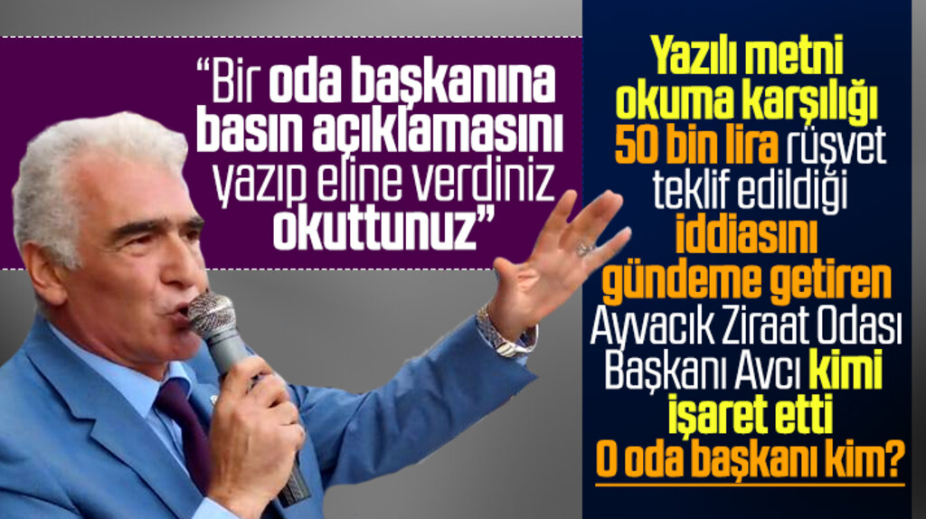 Samsun'da hangi oda başkanı Biyokütle Santrali firmasının hazırladığı açıklamayı okudu