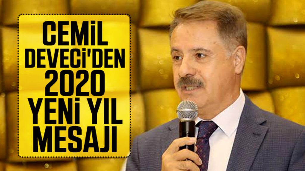 Atakum Belediye Başkanı Cemil Deveci'den 2020 yeni yıl mesajı
