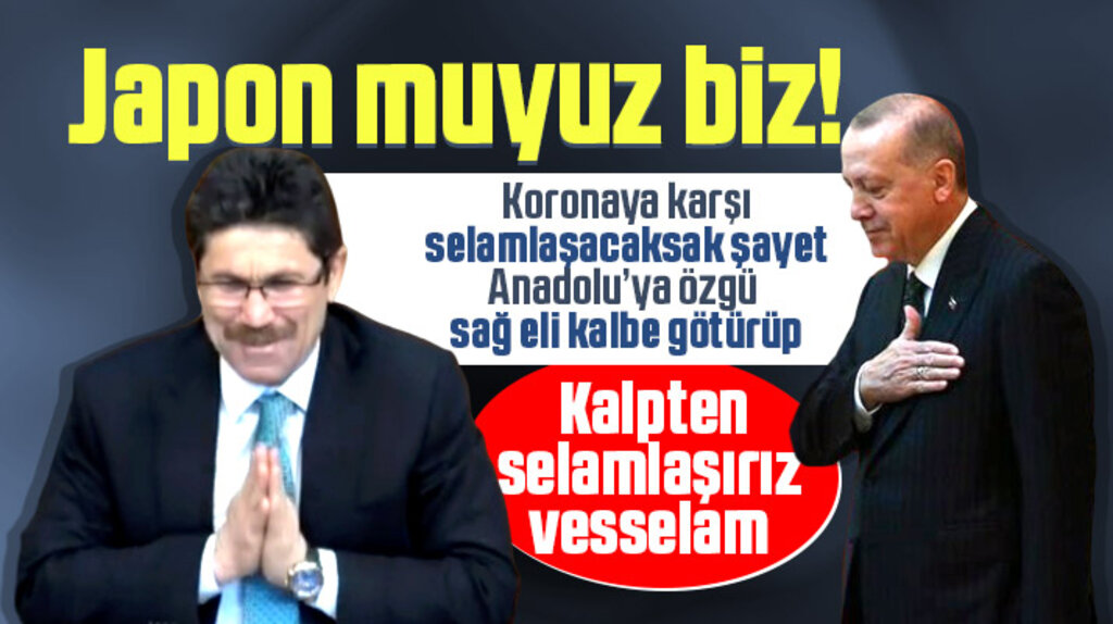 Korona Virüse karşı Anadolu'ya özgü sağ eli kalbe götürerek selamlaşalım