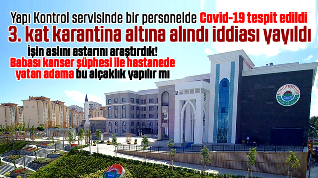 İlkadım Belediyesinde bir çalışanda Korona Virüs çıktığı iddiasını araştırdık