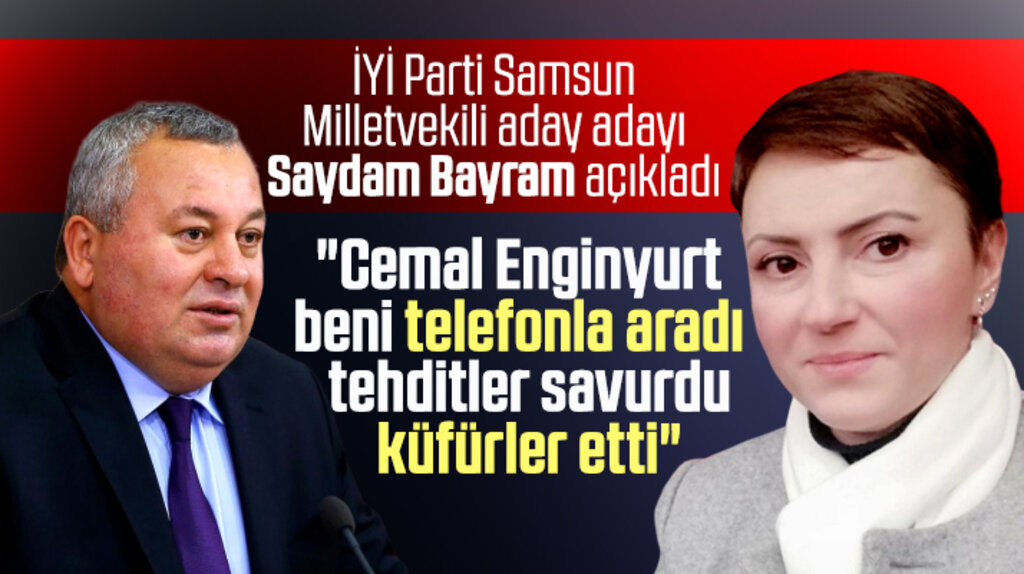 Cemal Enginyurt telefonla aradığı Saydam Bayram'a tehdit ve küfürler etti