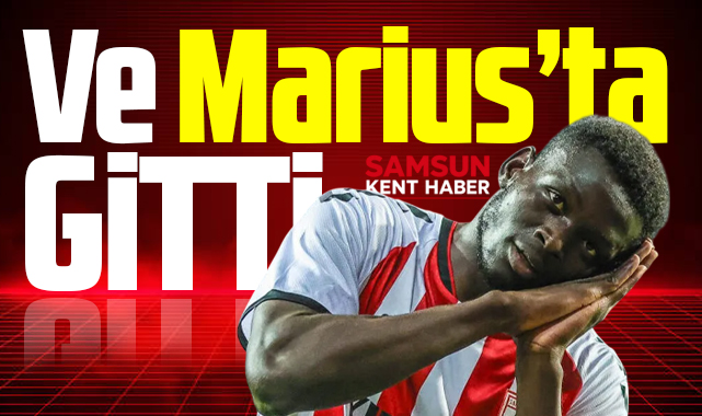 Samsunspor'un gol ayağı Marius gitti! Yeni takımı Olympiakos!